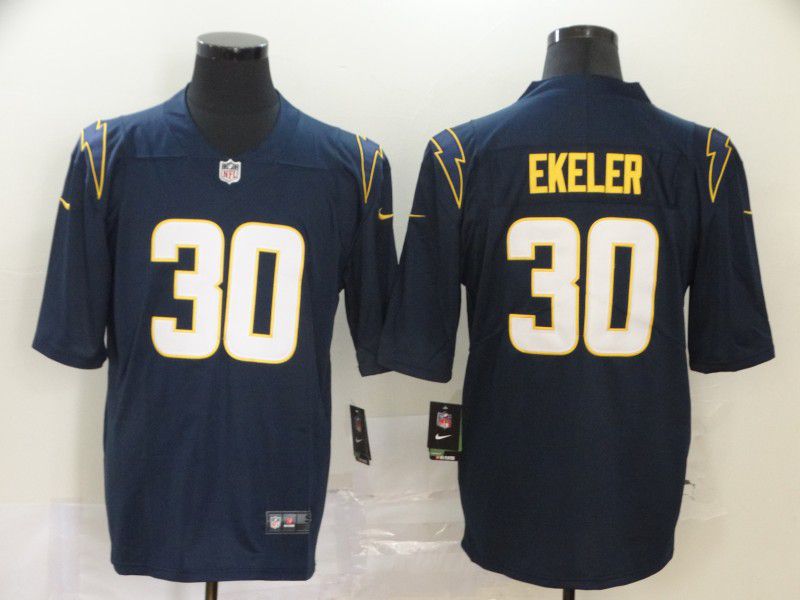 Men Los Angeles Chargers #30 Ekeler Dark Blue Nike Vapor Untouchable Stitched Limited NFL Jerseys